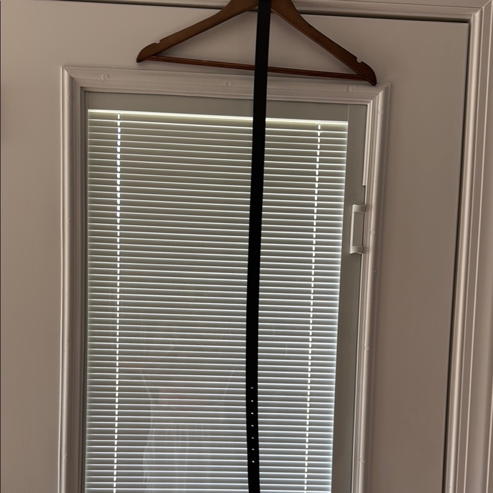 Sleek Black Belt